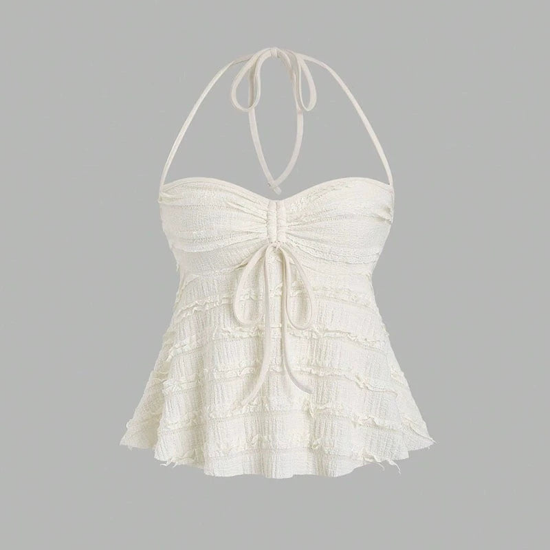 Hollow Halter Top