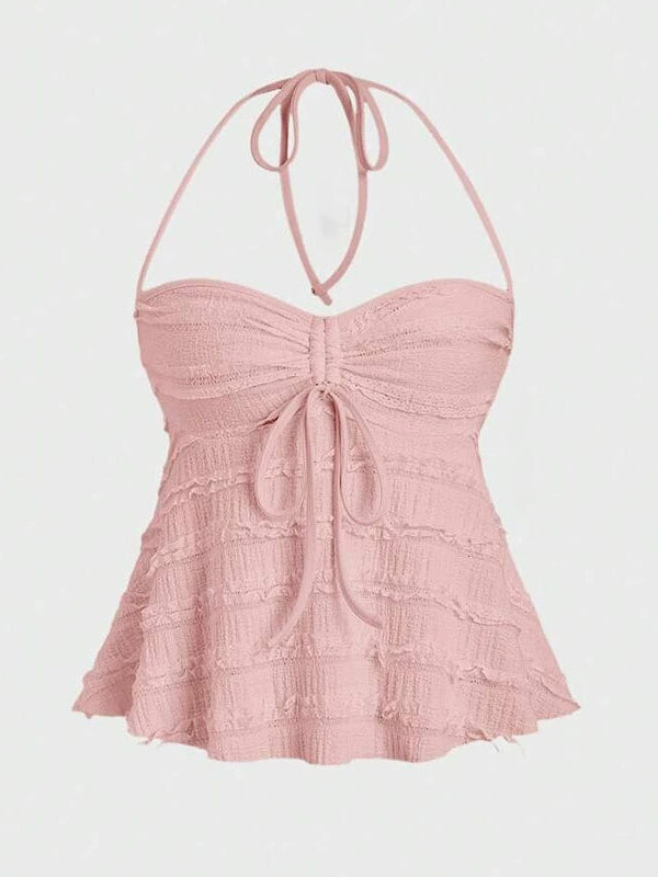 Hollow Halter Top